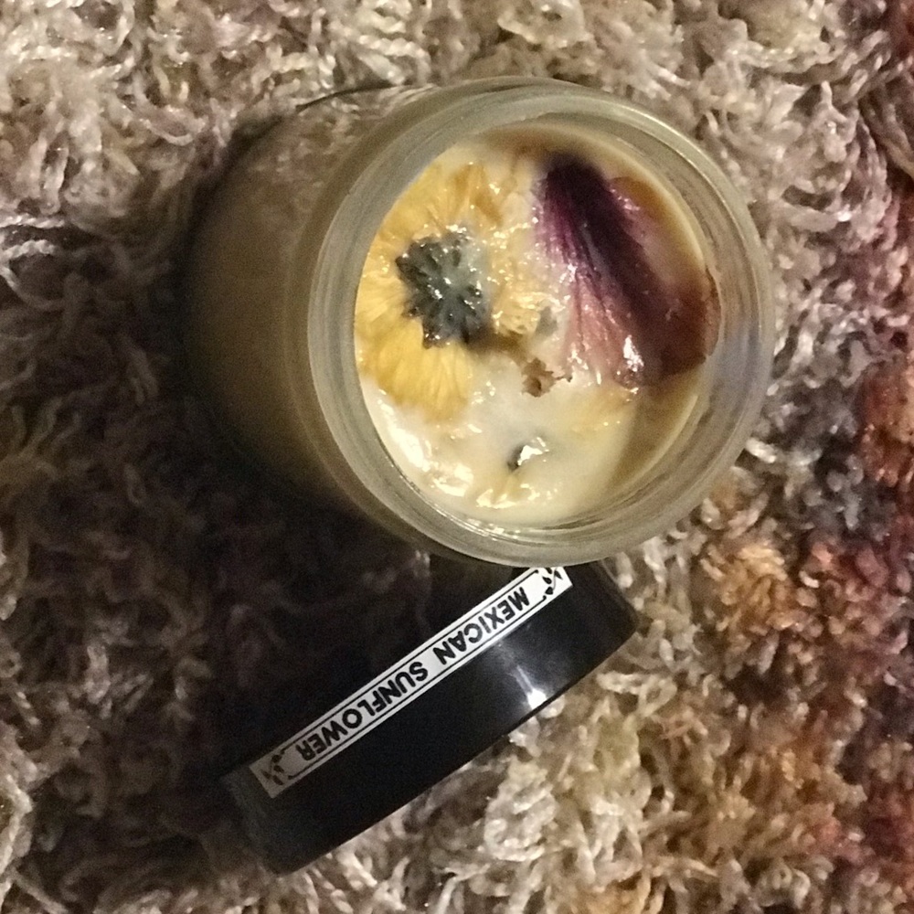 Homemade organic soy candles SOLD